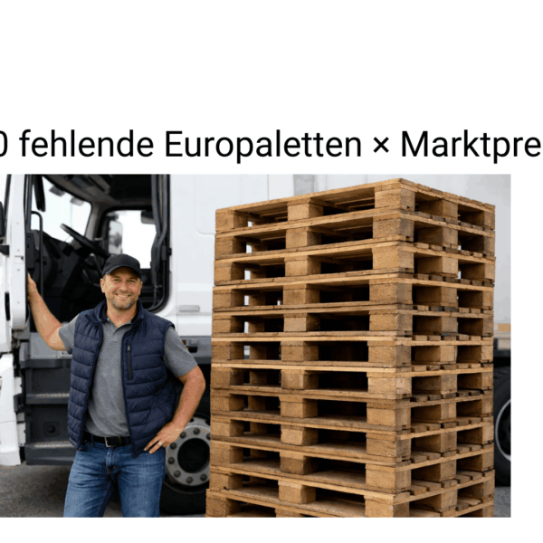 Palettenschein-Dossier bestellen und eigene Situation bewerten