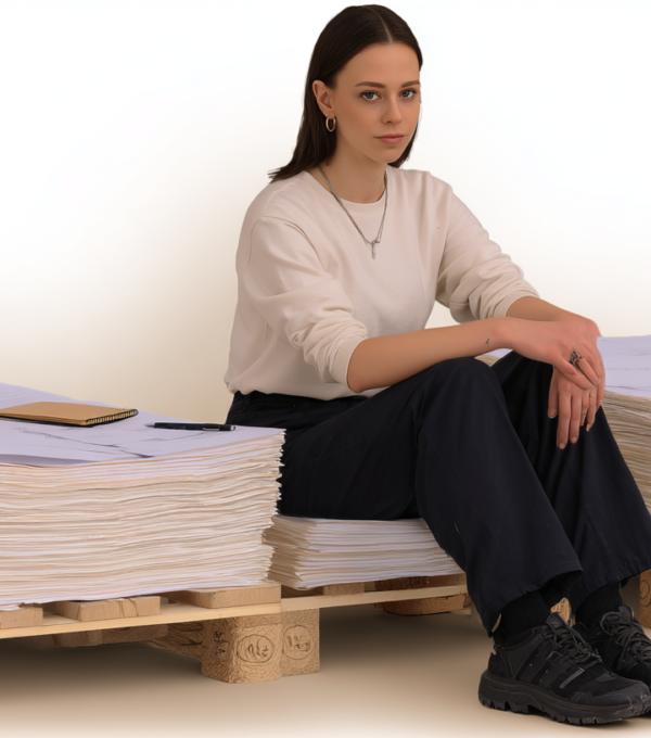 Sitzen Sie auf Palettenscheinen?